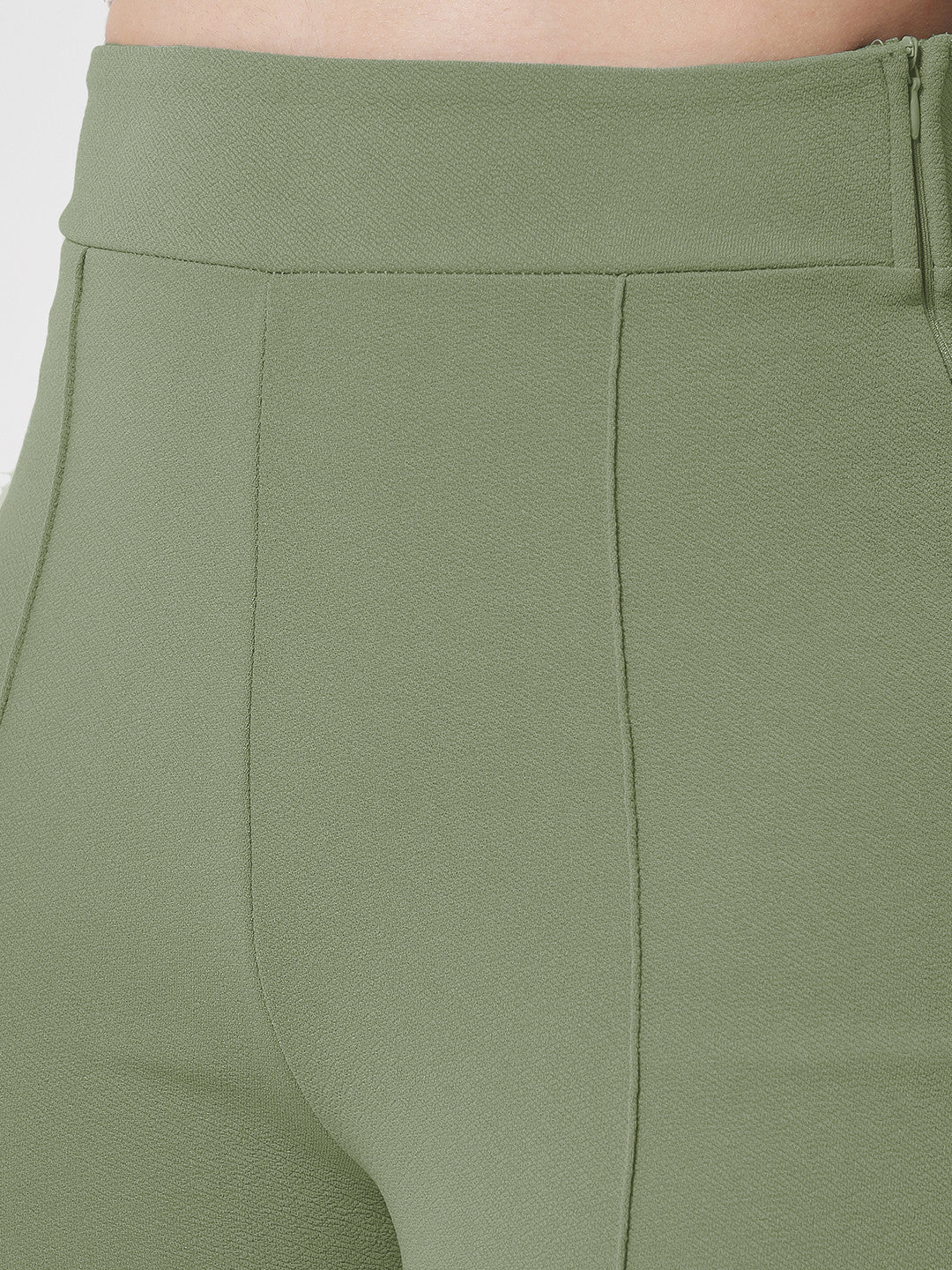 KOTTY Regular Fit Women Green Trousers 