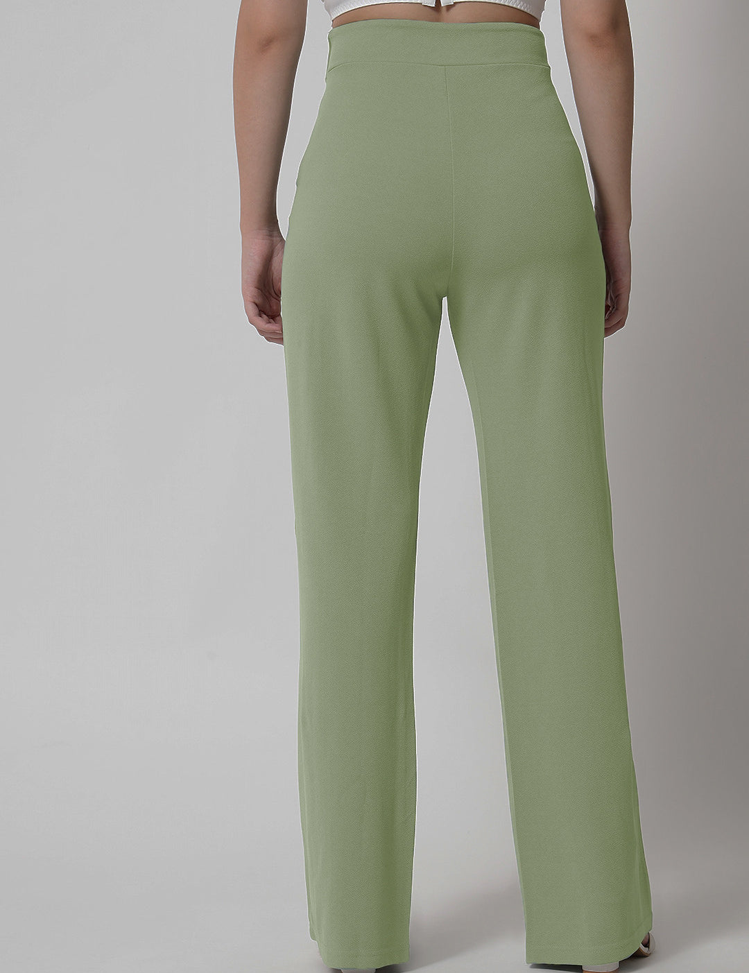 KOTTY Regular Fit Women Green Trousers 