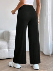 KOTTY Regular Fit Women Black Trousers 