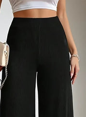 KOTTY Regular Fit Women Black Trousers 