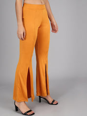 KOTTY Womens Solid Attractive High Rise Pant
