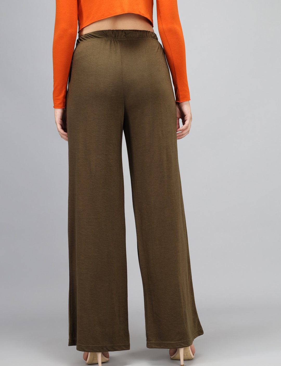 KOTTY Relaxed Women Green Trousers 