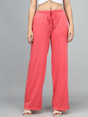 KOTTY Womens Solid Attractive High Rise Pant