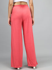 KOTTY Womens Solid Attractive High Rise Pant