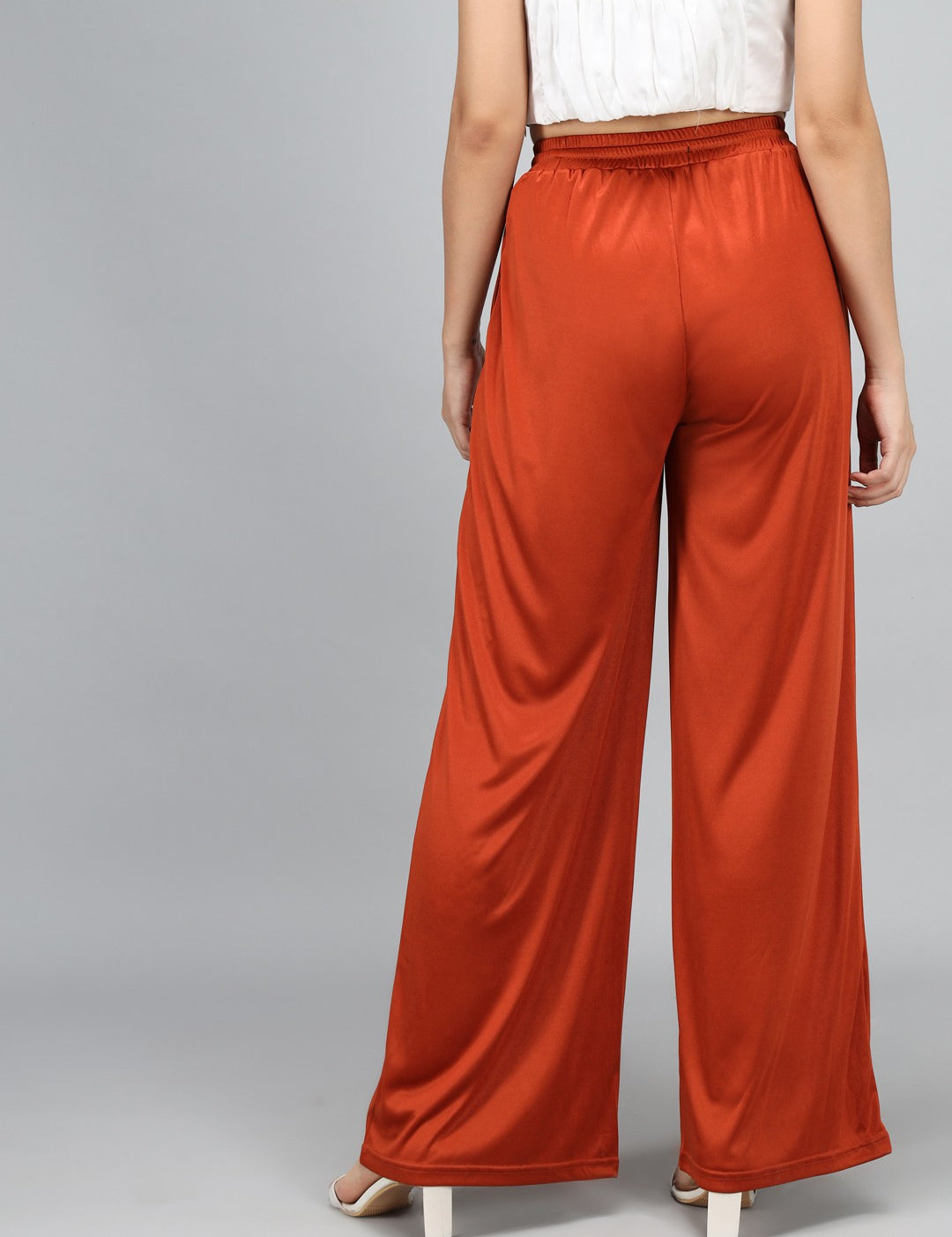 KOTTY Relaxed Women Maroon Trousers 