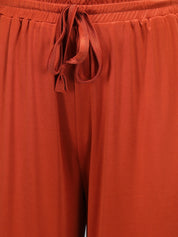 KOTTY Relaxed Women Maroon Trousers 