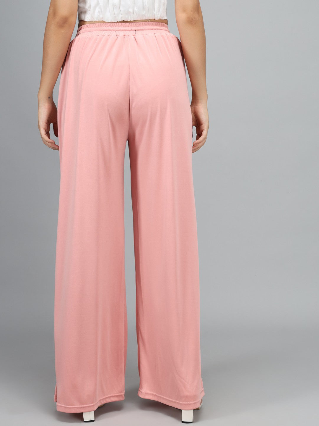 KOTTY Relaxed Women Pink Trousers 