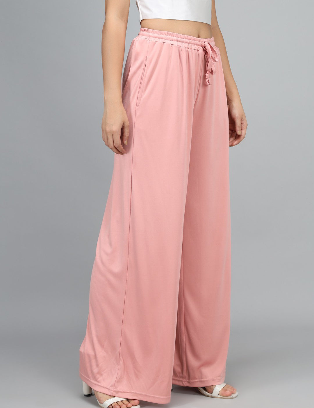 KOTTY Relaxed Women Pink Trousers 
