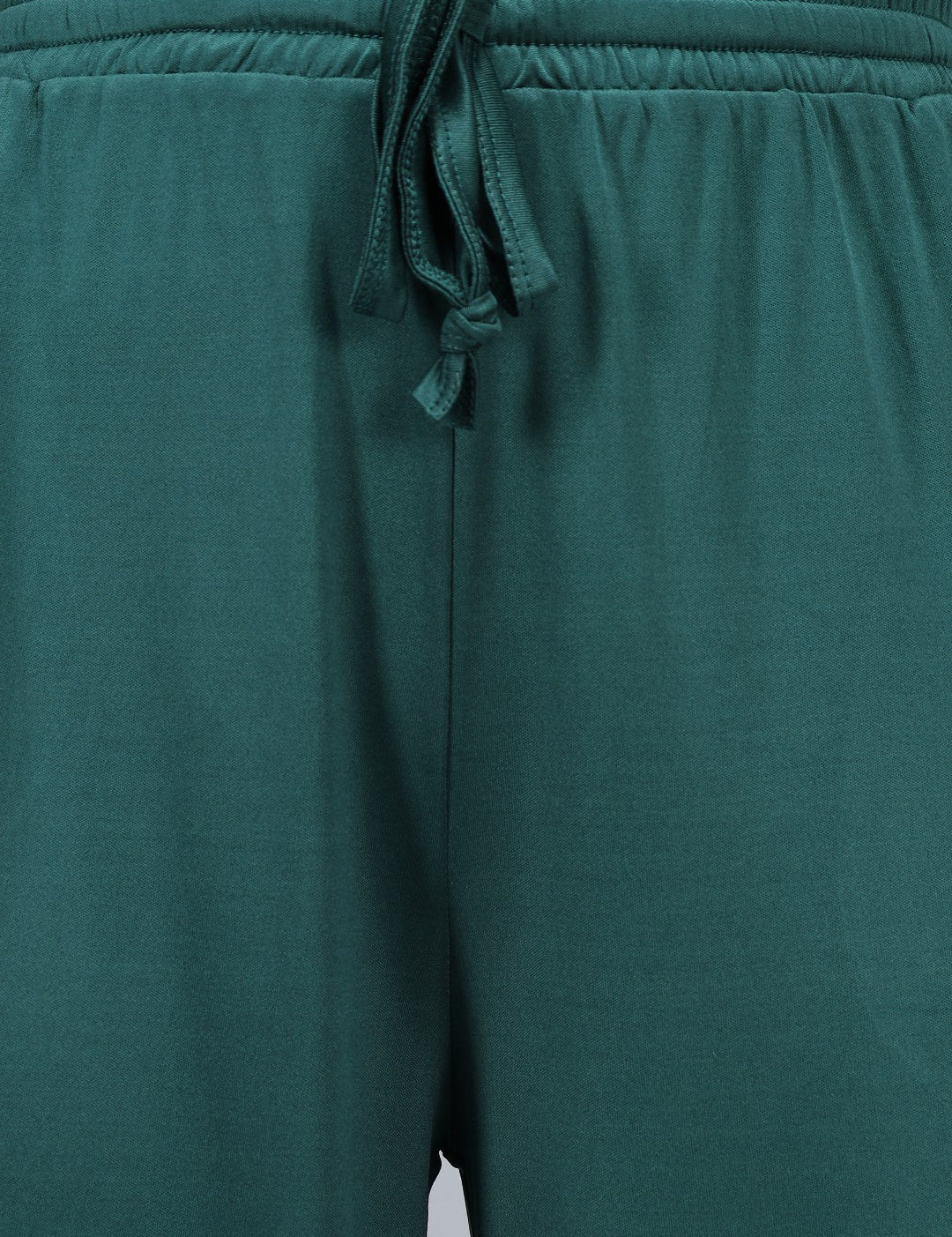 KOTTY Relaxed Women Green Trousers 