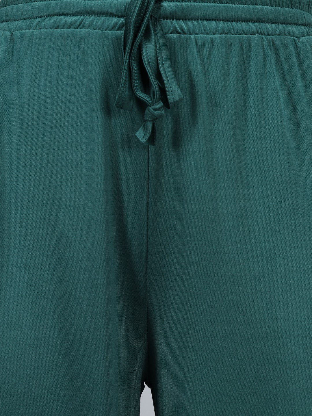 KOTTY Relaxed Women Green Trousers 