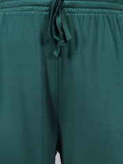 KOTTY Relaxed Women Green Trousers 