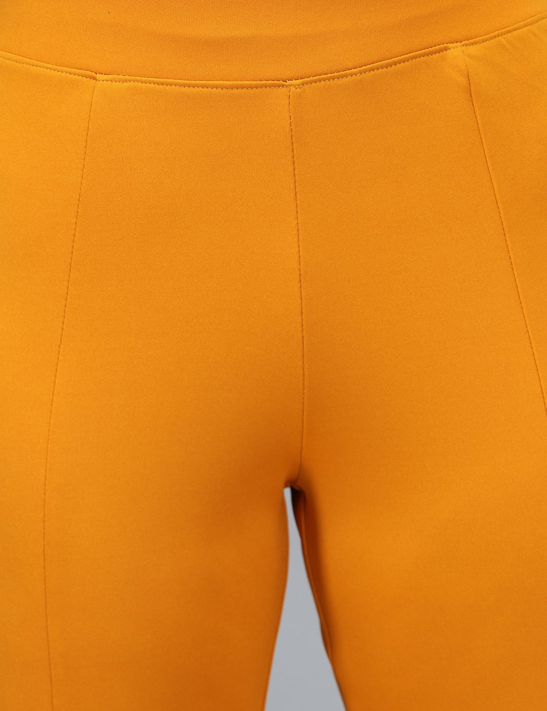 KOTTY Flared Women Yellow Trousers 
