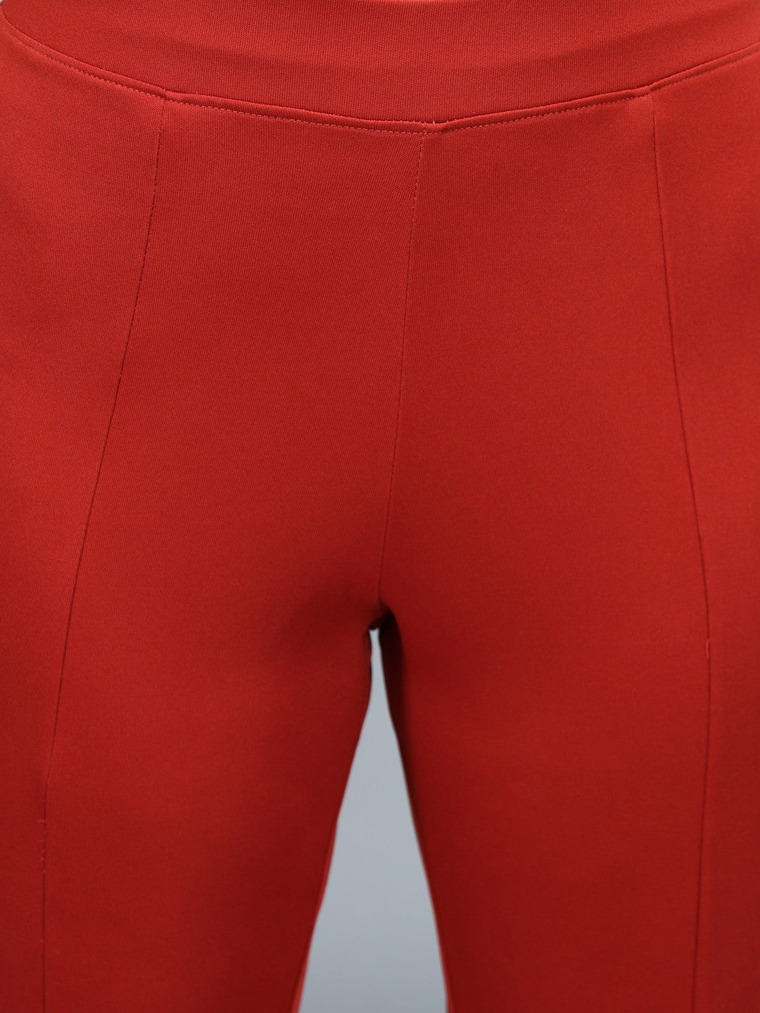 KOTTY Flared Women Maroon Trousers 