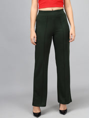 KOTTY Regular Fit Women Green Trousers 