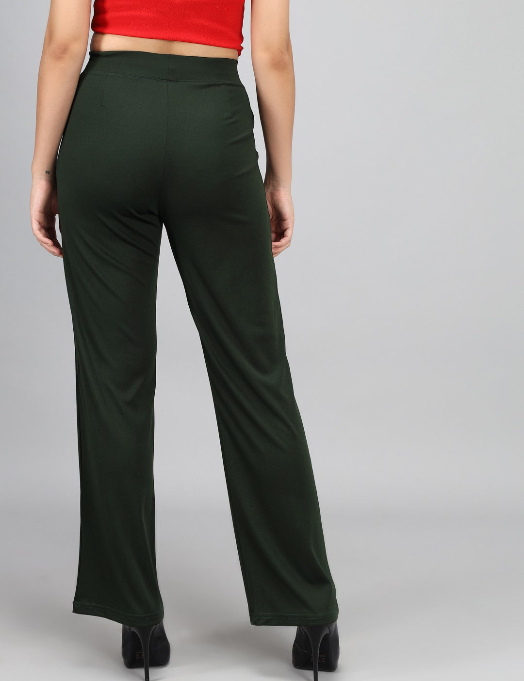 KOTTY Regular Fit Women Green Trousers 