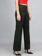 KOTTY Regular Fit Women Green Trousers 