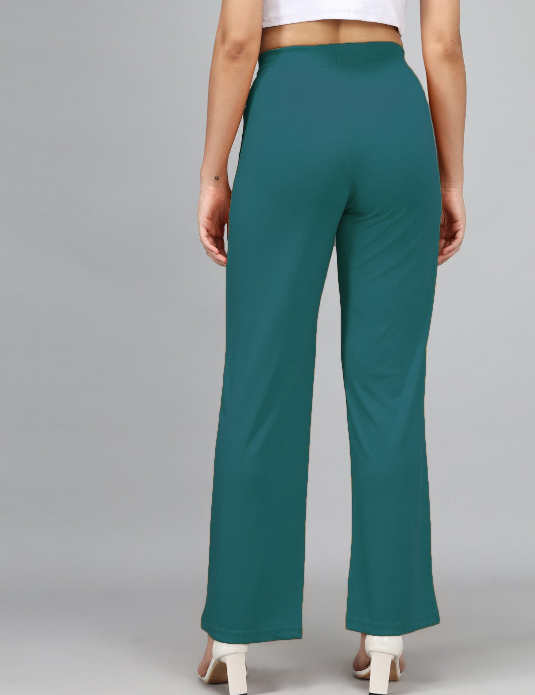KOTTY Regular Fit Women Blue Trousers 