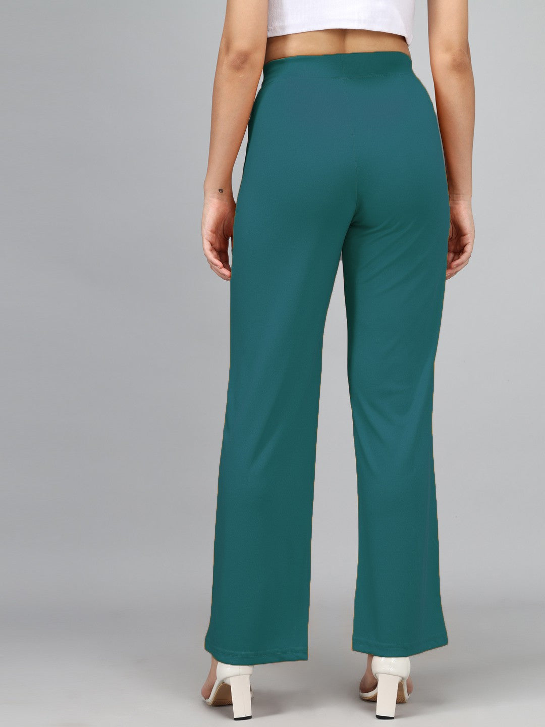 KOTTY Regular Fit Women Blue Trousers 