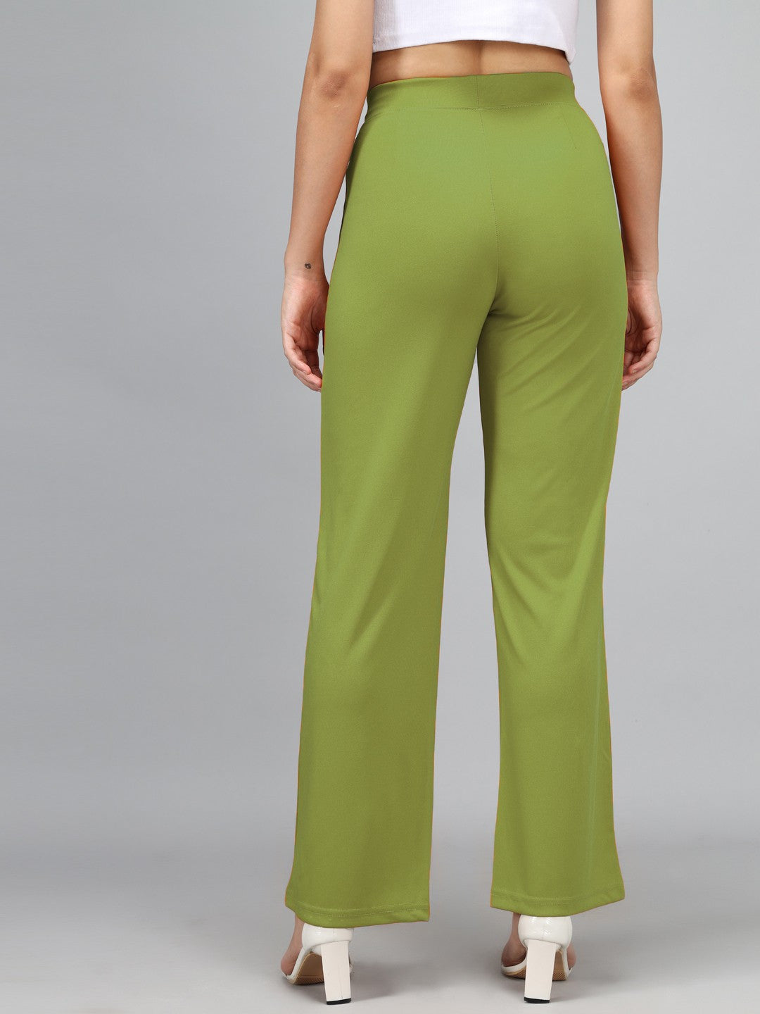 KOTTY Regular Fit Women Green Trousers 