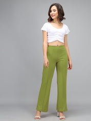KOTTY Regular Fit Women Green Trousers 