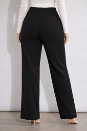 Women’s Black High Waist Wide Leg Pants