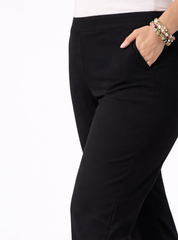 Women’s Black Straight Leg Ankle Pants