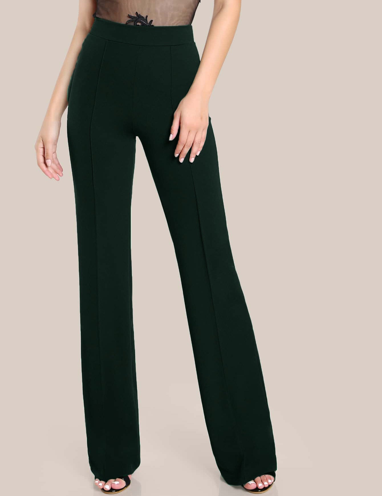 KOTTY Regular Fit Women Green Trousers 