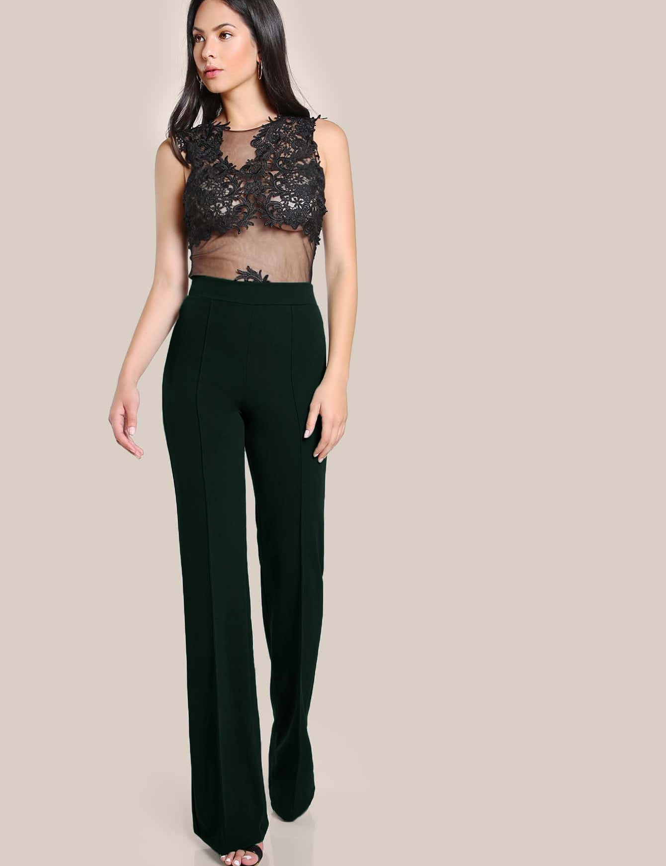 KOTTY Regular Fit Women Green Trousers 