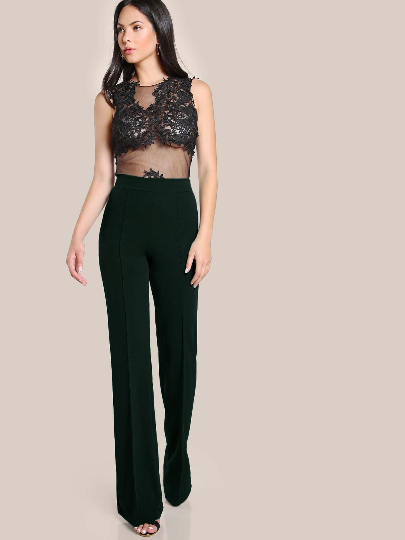 KOTTY Regular Fit Women Green Trousers 