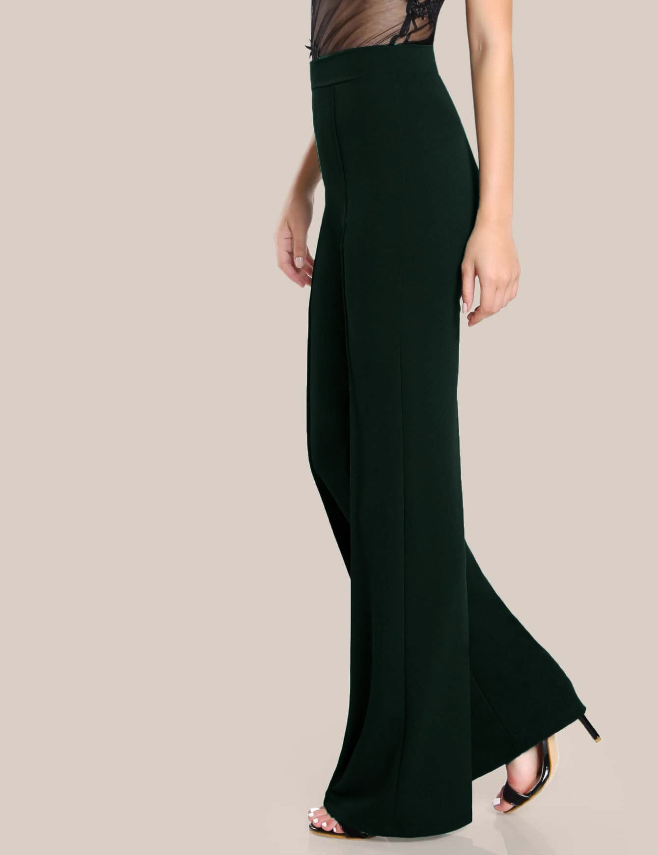 KOTTY Regular Fit Women Green Trousers 