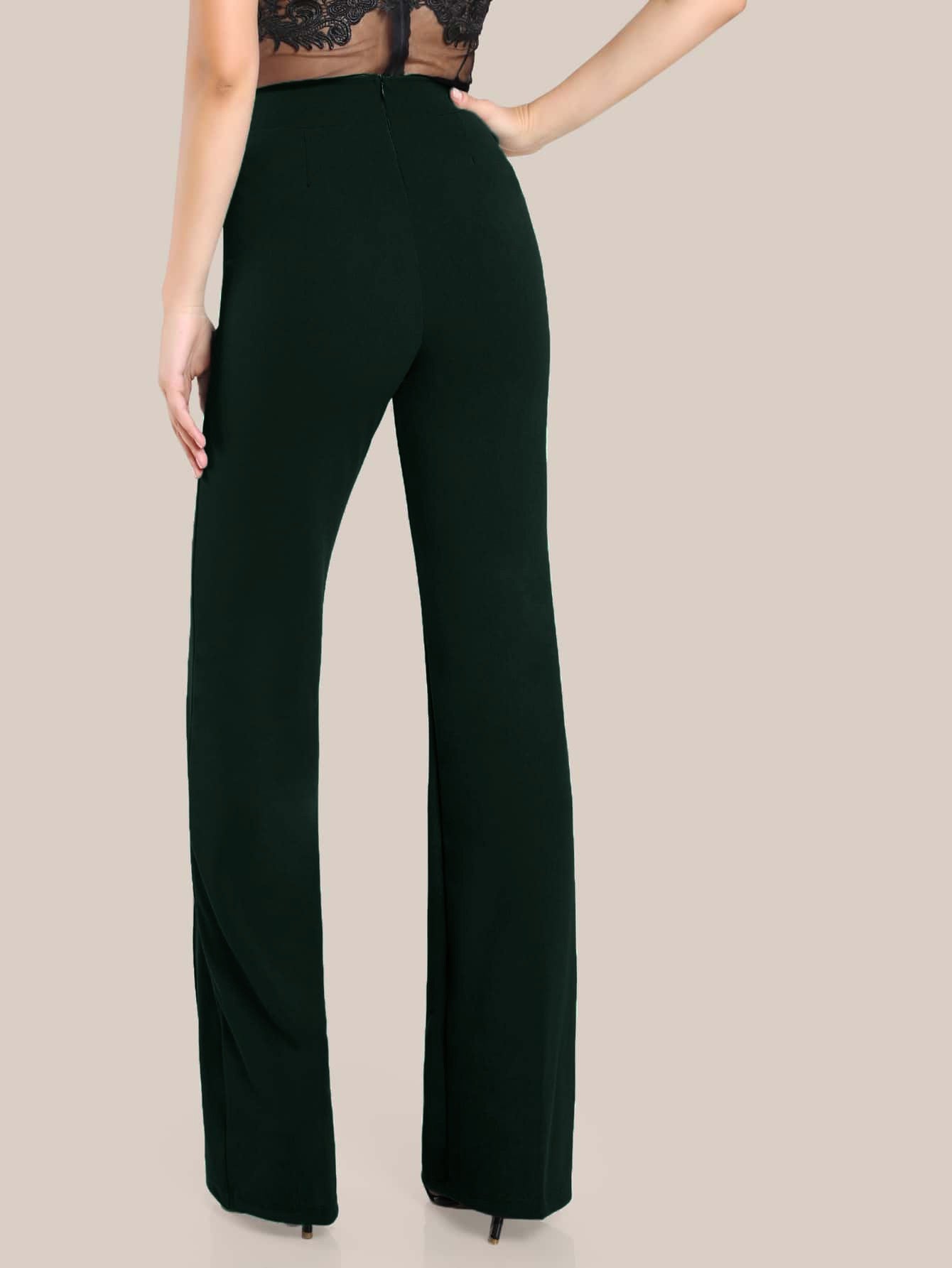 KOTTY Regular Fit Women Green Trousers 
