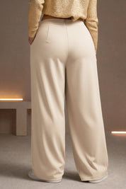 Women's Plus Size wide leg Baig Trousers