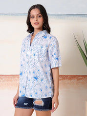 KOTTY Women Printed Casual Multicolor Shirt