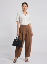 Women's Striped Shirt with Trousers