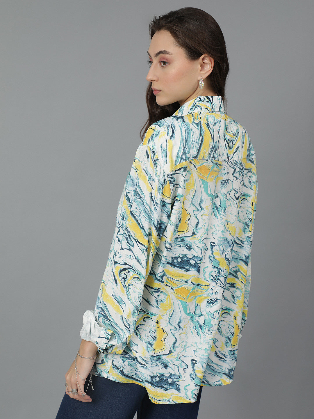 KOTTY Women Printed Casual Multicolor Shirt