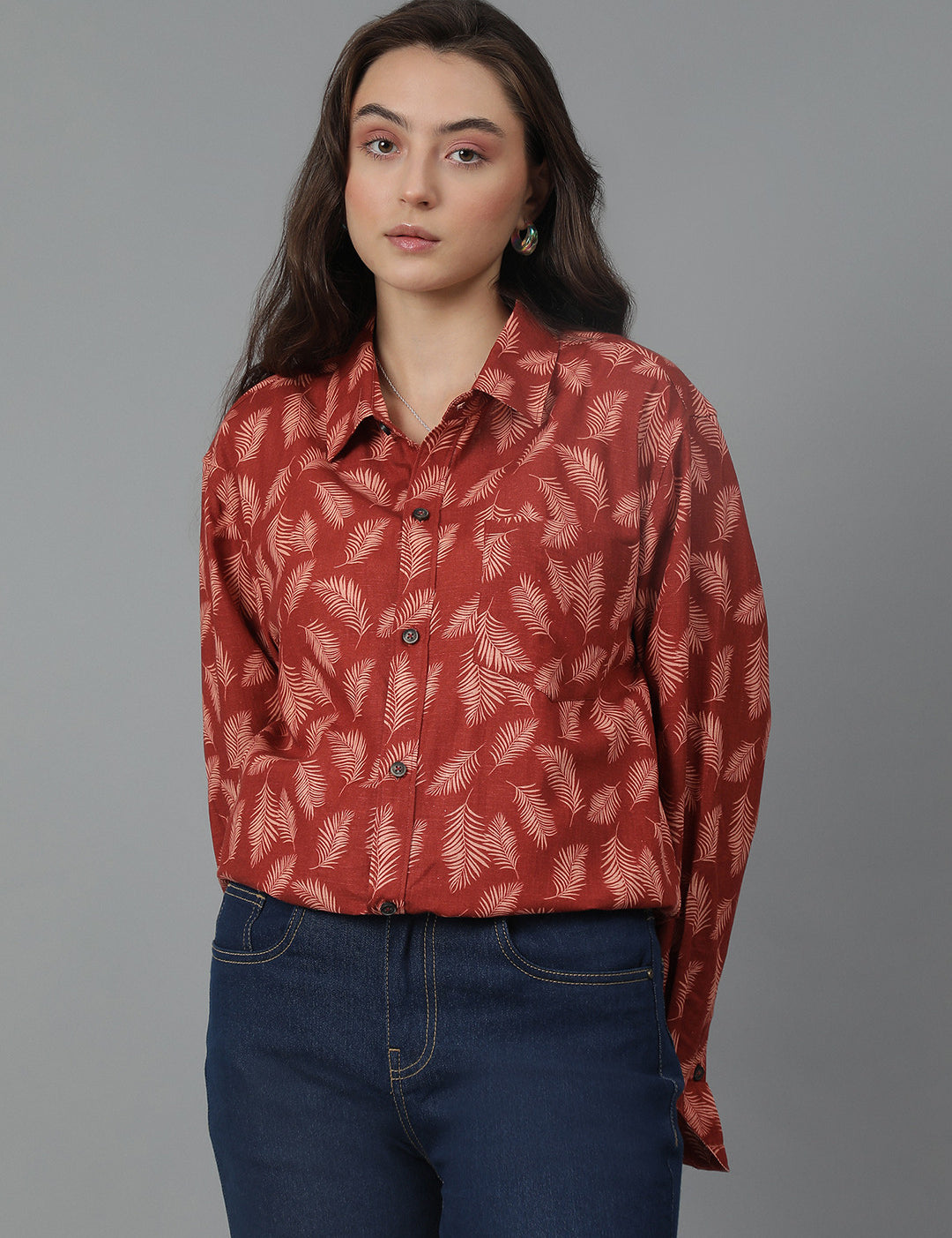 KOTTY Women Printed Casual Multicolor Shirt