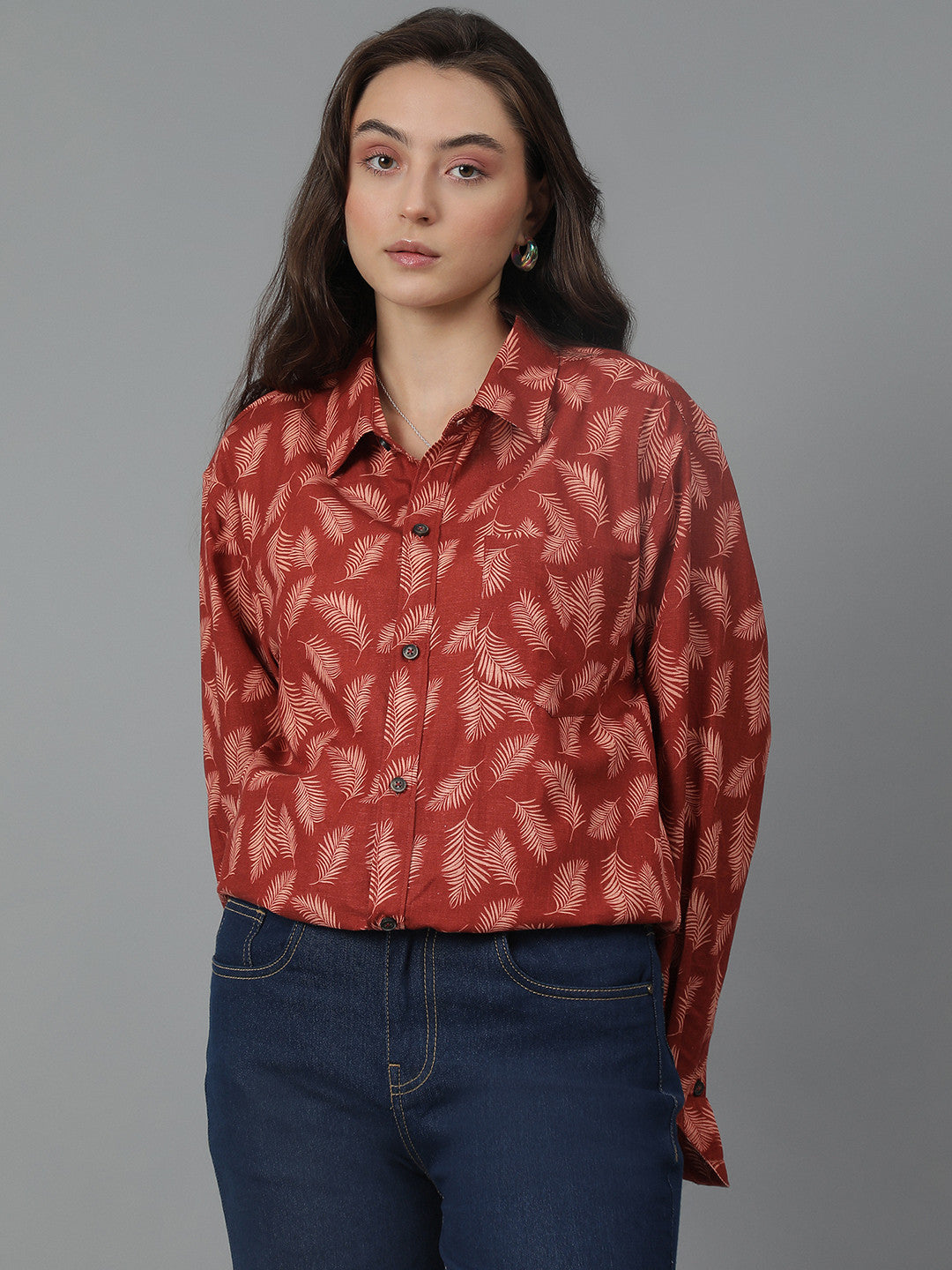 KOTTY Women Printed Casual Multicolor Shirt