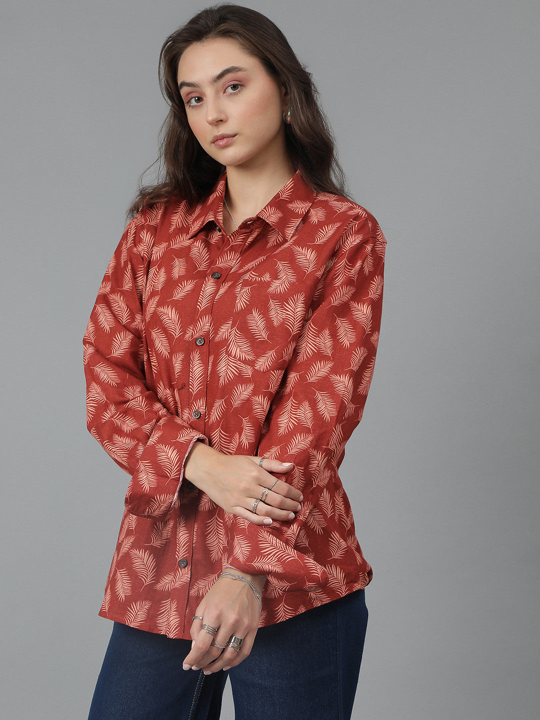 KOTTY Women Printed Casual Multicolor Shirt