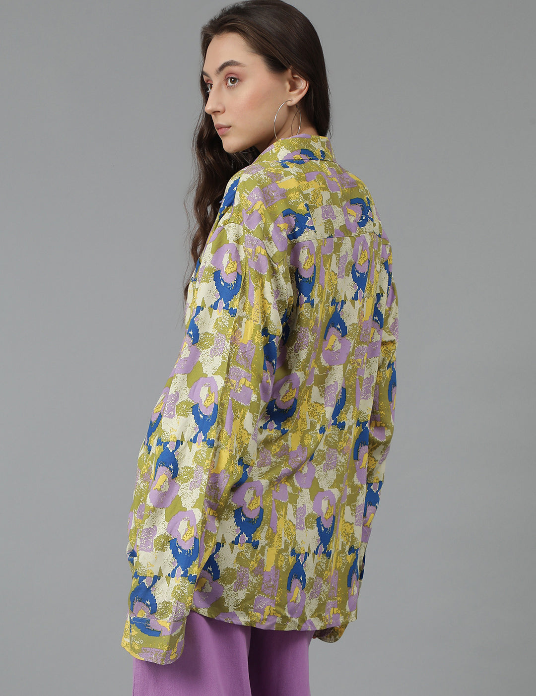 KOTTY Women Printed Casual Multicolor Shirt