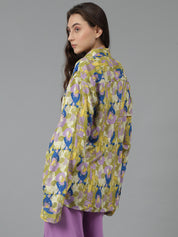 KOTTY Women Printed Casual Multicolor Shirt
