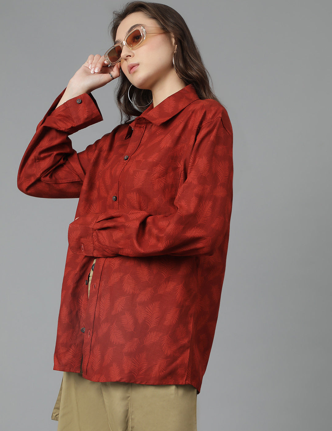 KOTTY Women Printed Casual Multicolor Shirt