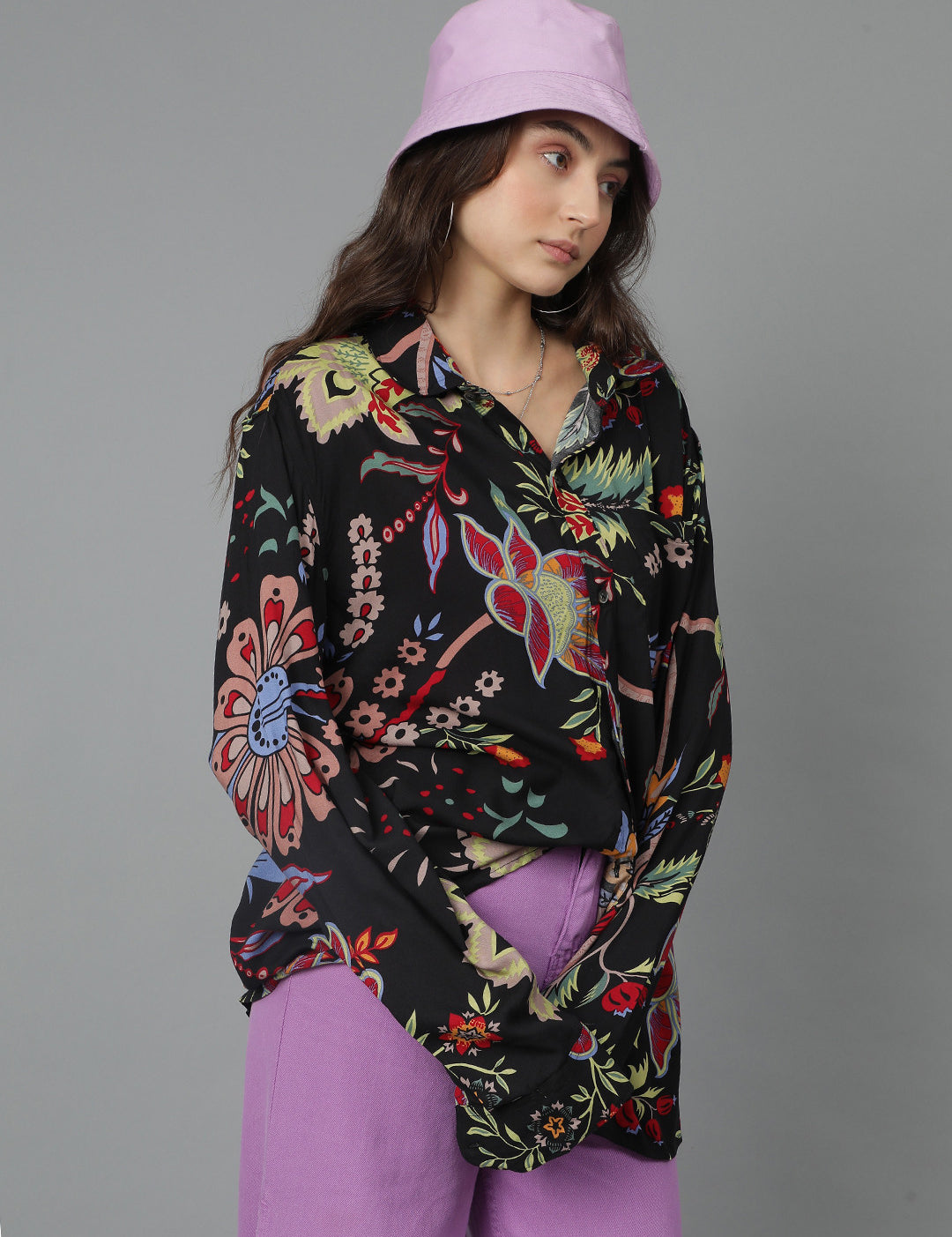 KOTTY Women Printed Casual Multicolor Shirt