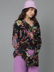 KOTTY Women Printed Casual Multicolor Shirt
