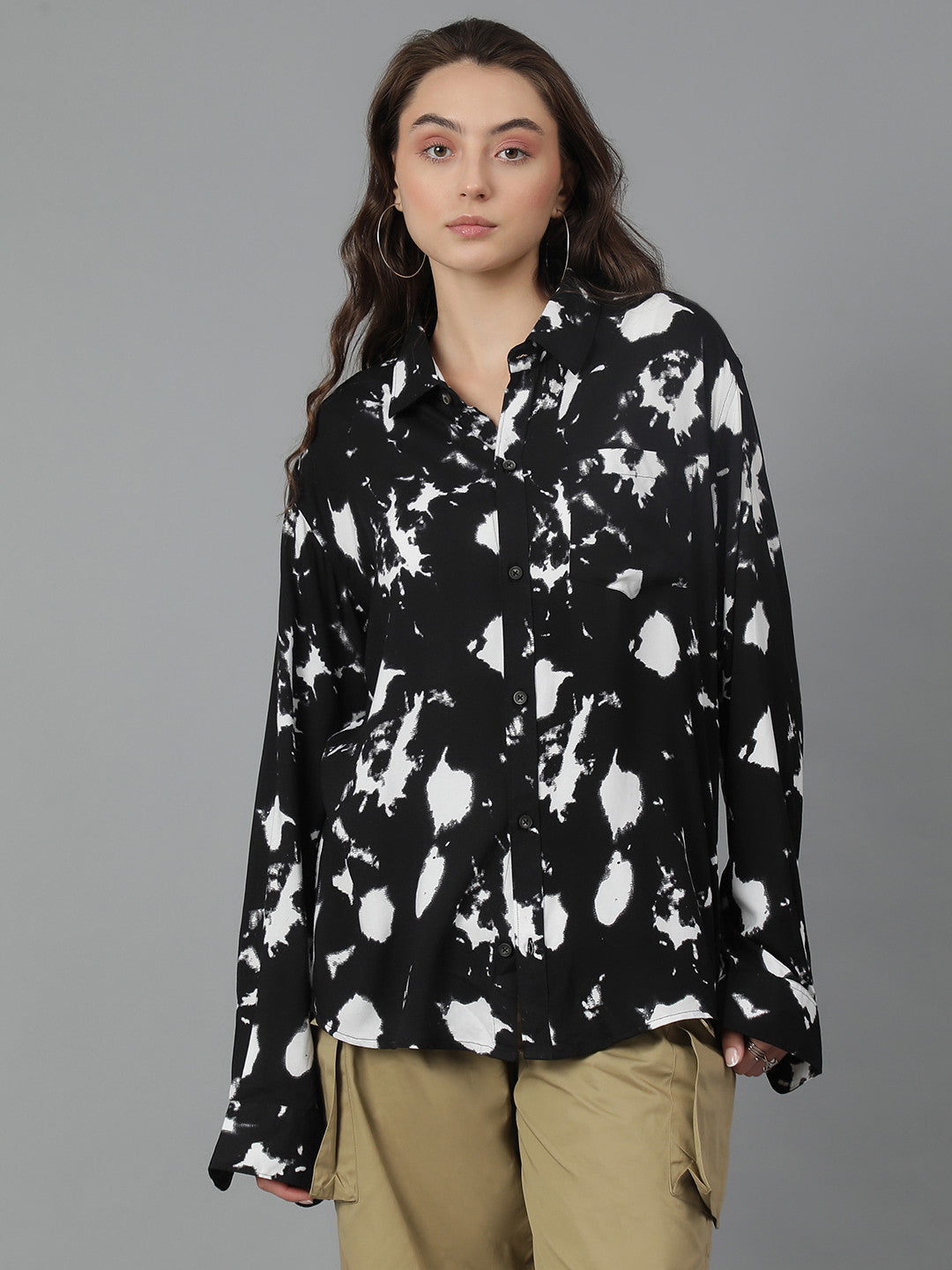 KOTTY Women Printed Casual Multicolor Shirt