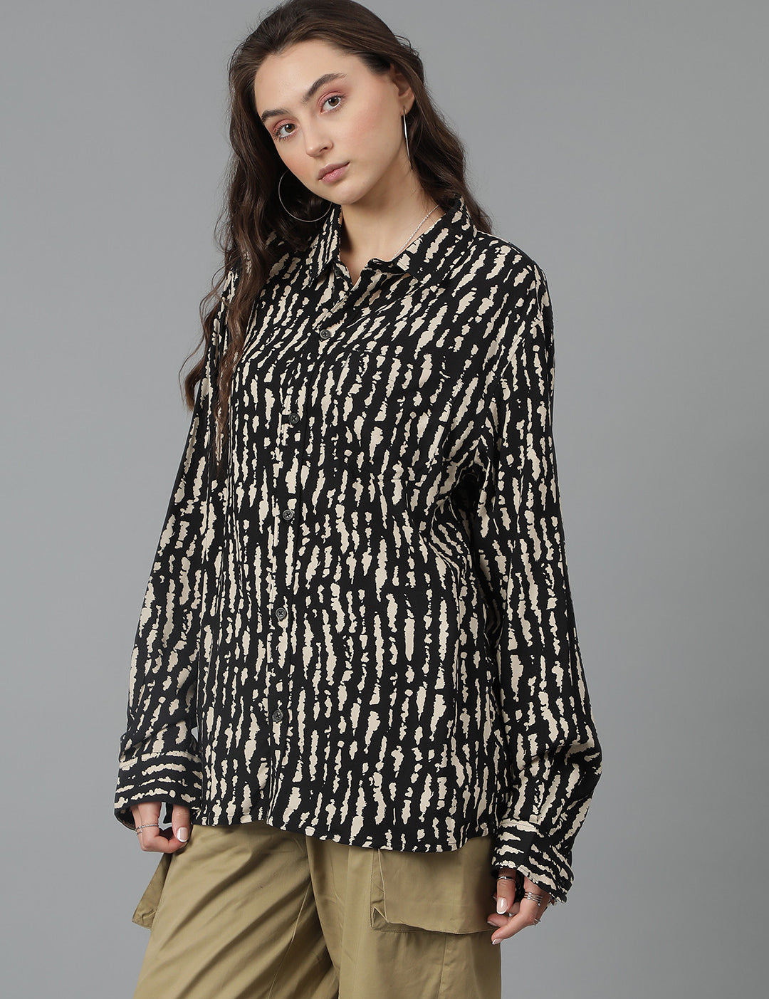 KOTTY Women Printed Casual Multicolor Shirt