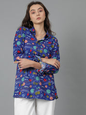 KOTTY Women Printed Casual Multicolor Shirt