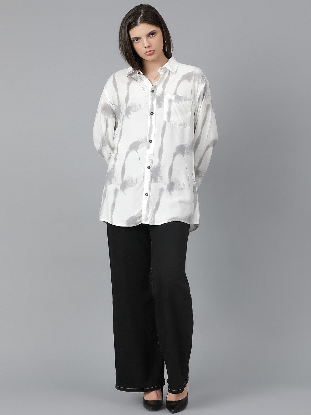 KOTTY Women Printed Casual Multicolor Shirt