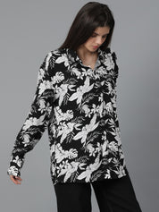 KOTTY Women Printed Casual Multicolor Shirt