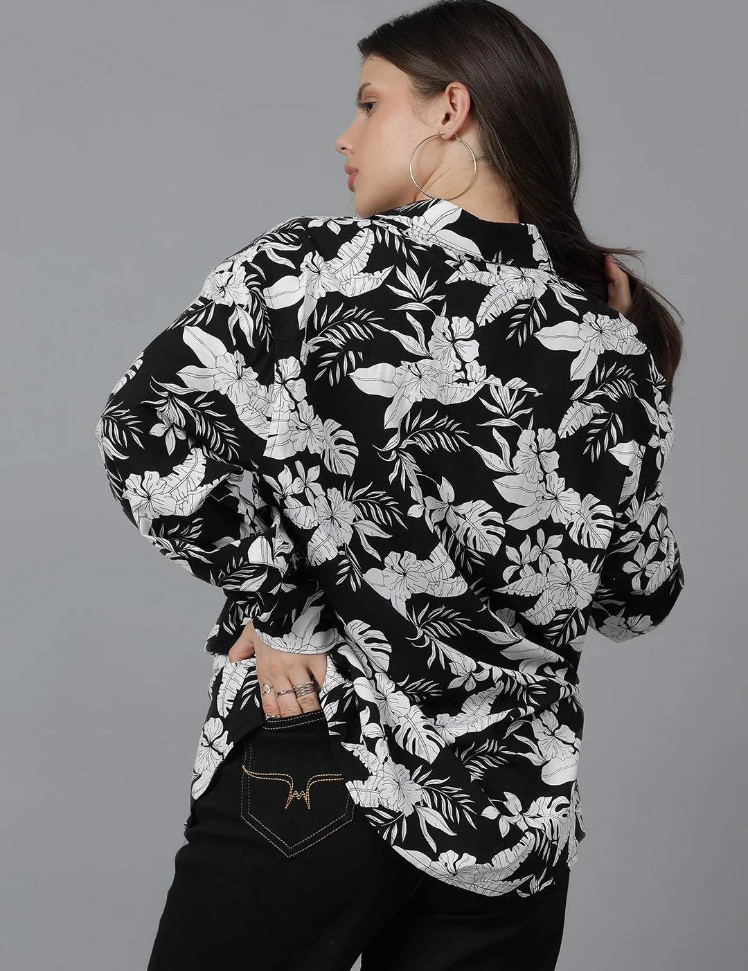 KOTTY Women Printed Casual Multicolor Shirt
