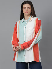 KOTTY Women Printed Casual Multicolor Shirt
